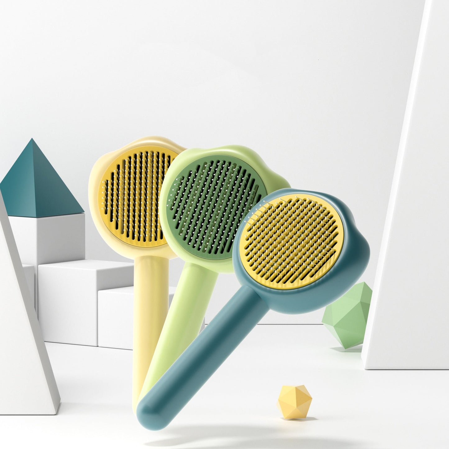 Brosse Auto - Nettoyante pour Chat - Toilettage Facile Anti - Poils Morts - FELINA