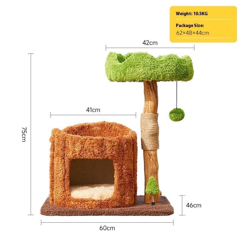 Arbre à Chat Compact Design - Centre Activité Sisal Naturel - FELINA