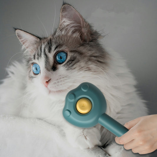 Brosse Auto - Nettoyante pour Chat - Toilettage Facile Anti - Poils Morts - FELINA