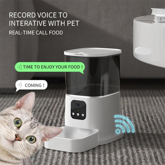 Distributeur Automatique Croquettes Chat - Programmable WiFi 6L - FELINA