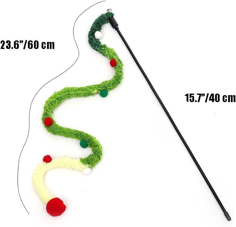 Jouet à Ficelles pour Chat - Canne à Pêche Interactive 41cm - FELINA
