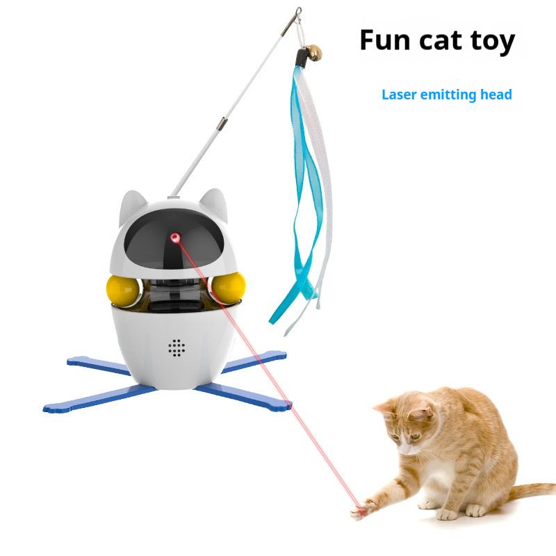 Jouet Interactif Automatique Chat - Ficelle Tournante Électrique - FELINA