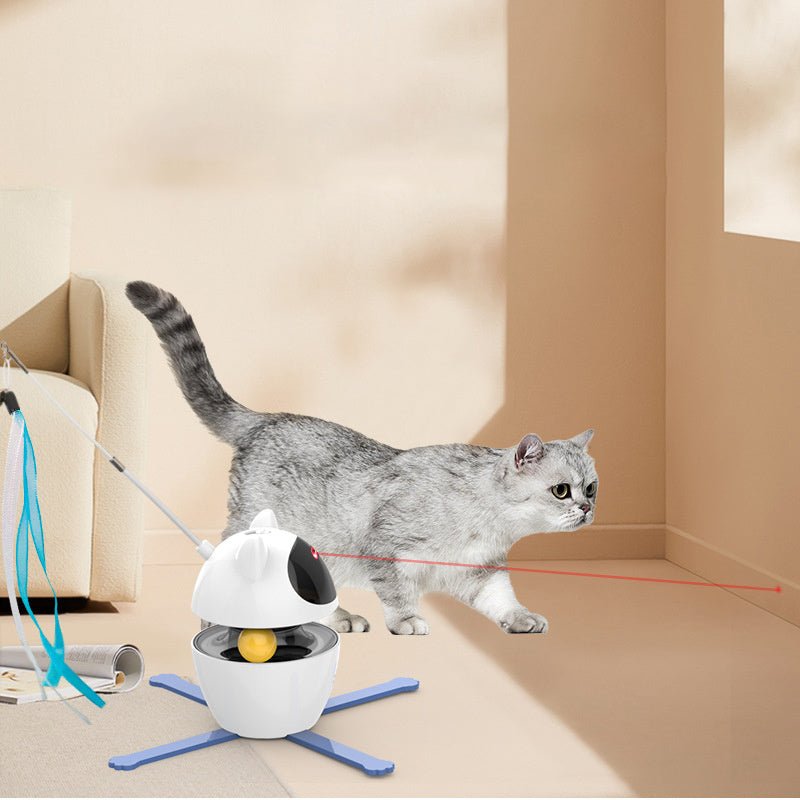 Jouet Interactif Automatique Chat - Ficelle Tournante Électrique - FELINA