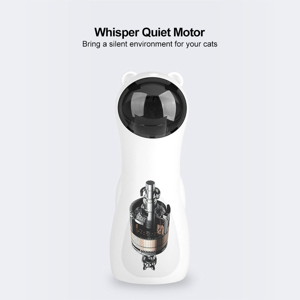 Jouet Laser Automatique pour Chat - Stimulation Interactive et Jeu Autonome - FELINA