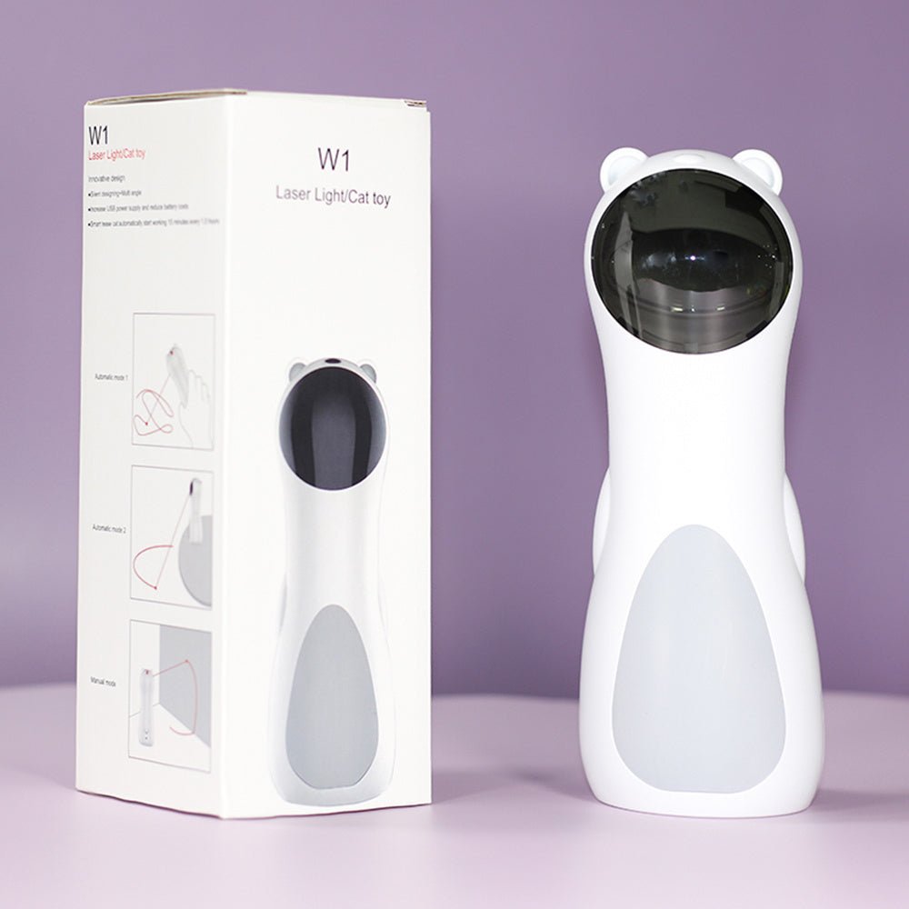 Jouet Laser Automatique pour Chat - Stimulation Interactive et Jeu Autonome - FELINA
