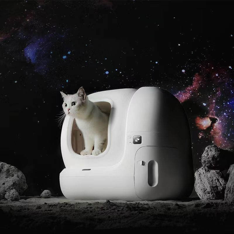 Litière Intelligente Luxe Chat - Autonettoyante Capteurs - FELINA