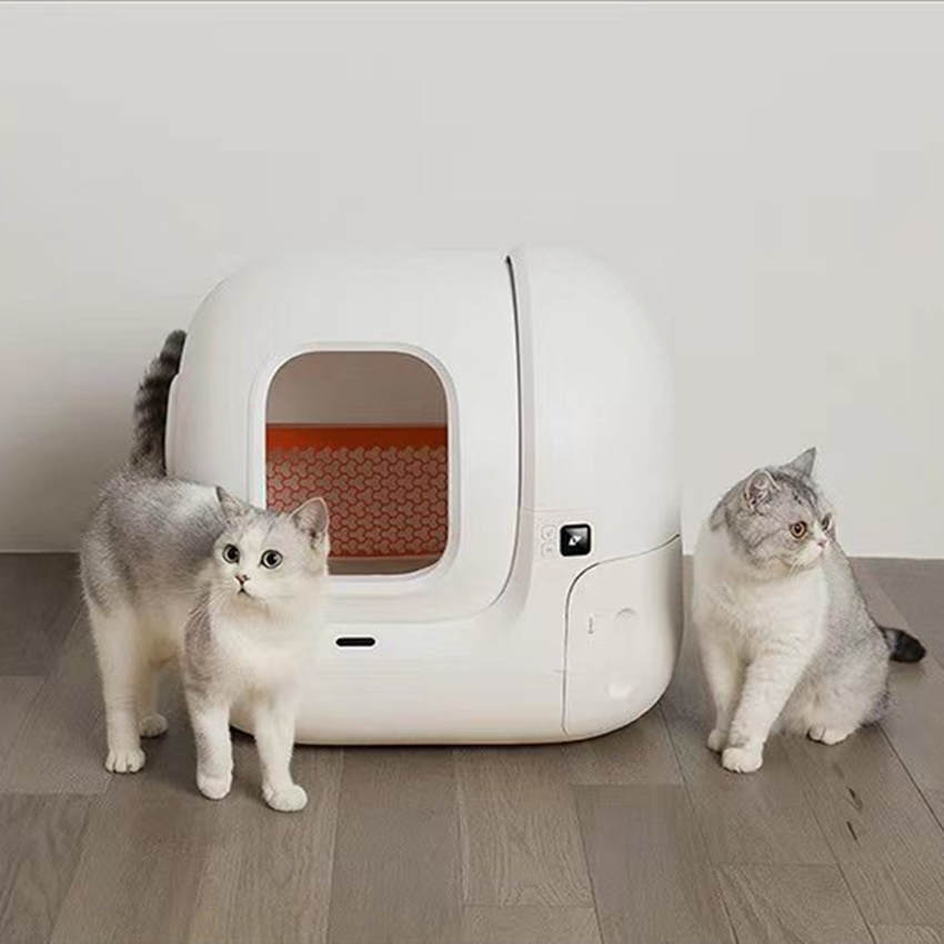 Litière Intelligente Luxe Chat - Autonettoyante Capteurs - FELINA